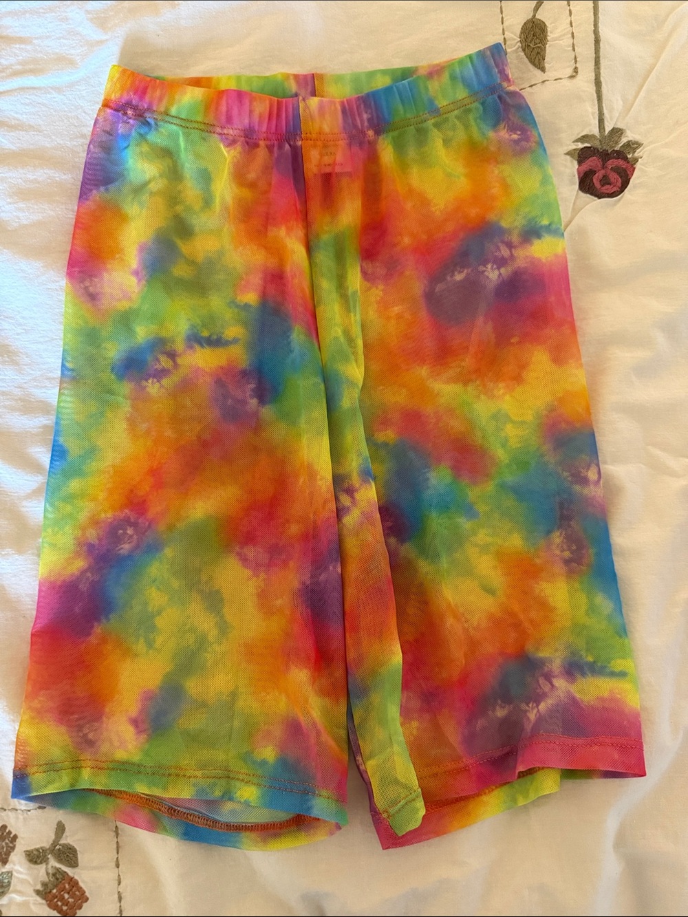Jaded LNDN Colorful Tie-Dye Bike Shorts